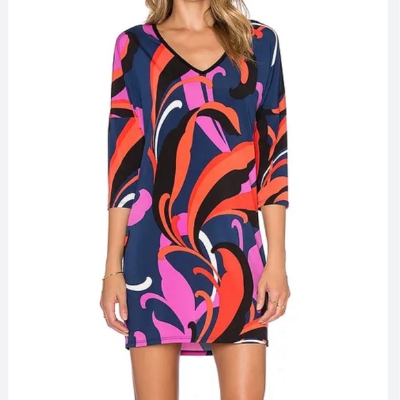 Trina Turk Dominica Mini Jersey Dress - Picture 1 of 6